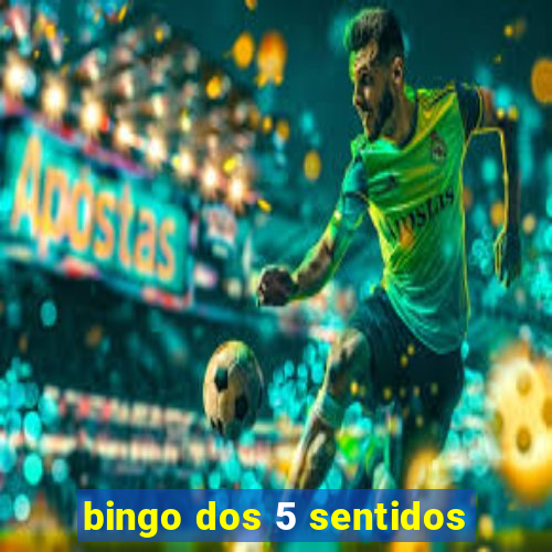 bingo dos 5 sentidos