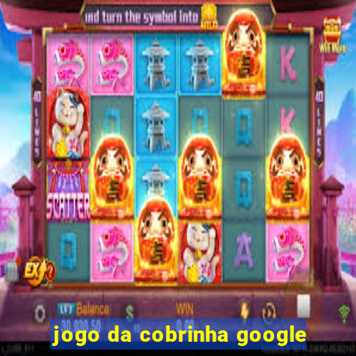 jogo da cobrinha google